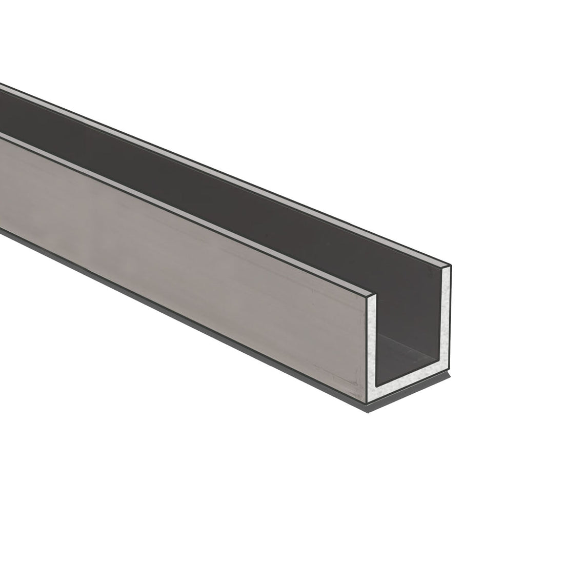 25.4mm x 25.4mm x 3.2mm Aluminium Channel Mill Finish 6082 - Corrosion-Resistant, Strong Support for Framing & Fabrication 25.4 × 25.4 × 3.2 mm (1″ × 1″ × 1/8″) – photo 1 of 1
