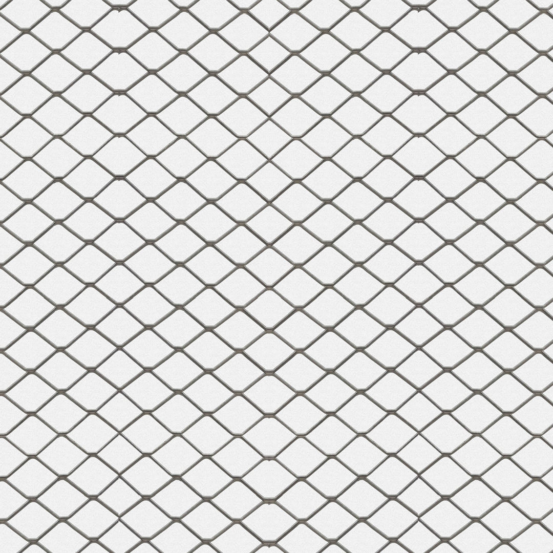 Expanded Mild Steel Mesh Mill Finish 42.93mm x 14.22mm, 2.7mm Thick, 25.57kg, Excellent Weldability, Durable Mesh for Industrial & Construction Use
